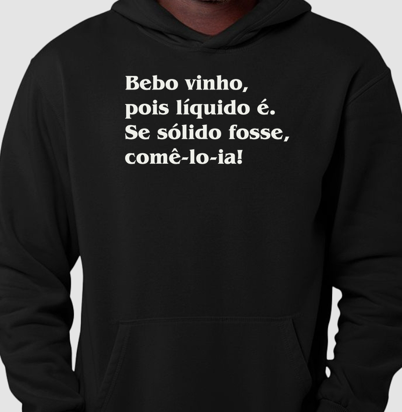 Bebo Vinho, Pois Líquido é