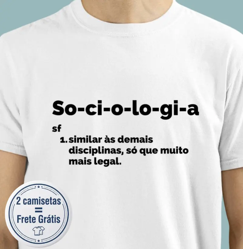 Camiseta Premium Sociologia