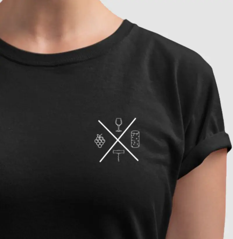 Camiseta Feminina Wine Simbol
