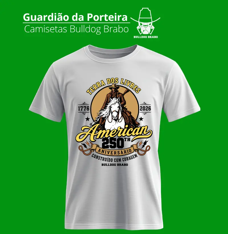 Terra dos Livres Bulldog Brabo - Camiseta