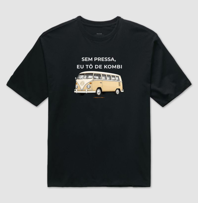 Sem pressa, eu tô de Kombi - bege