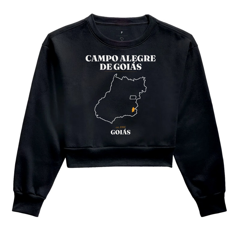 Campo Alegre de Goiás | Legado GO - Cropped Moletom