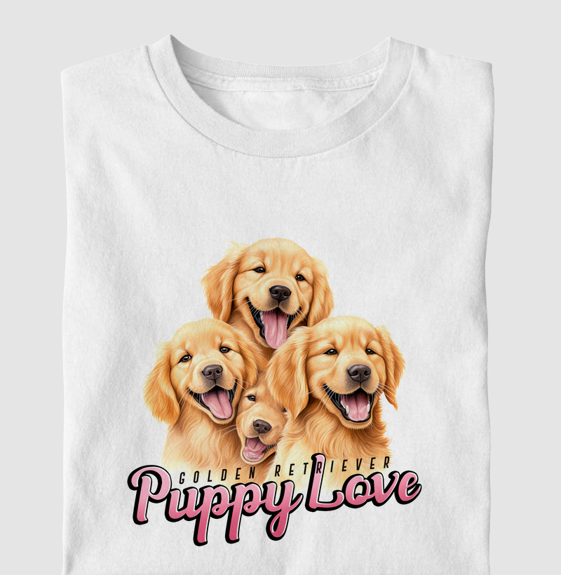 Golden Retriever Puppy Love