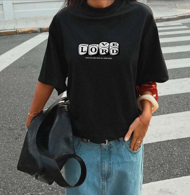 Tshirt Oversized Love Lord