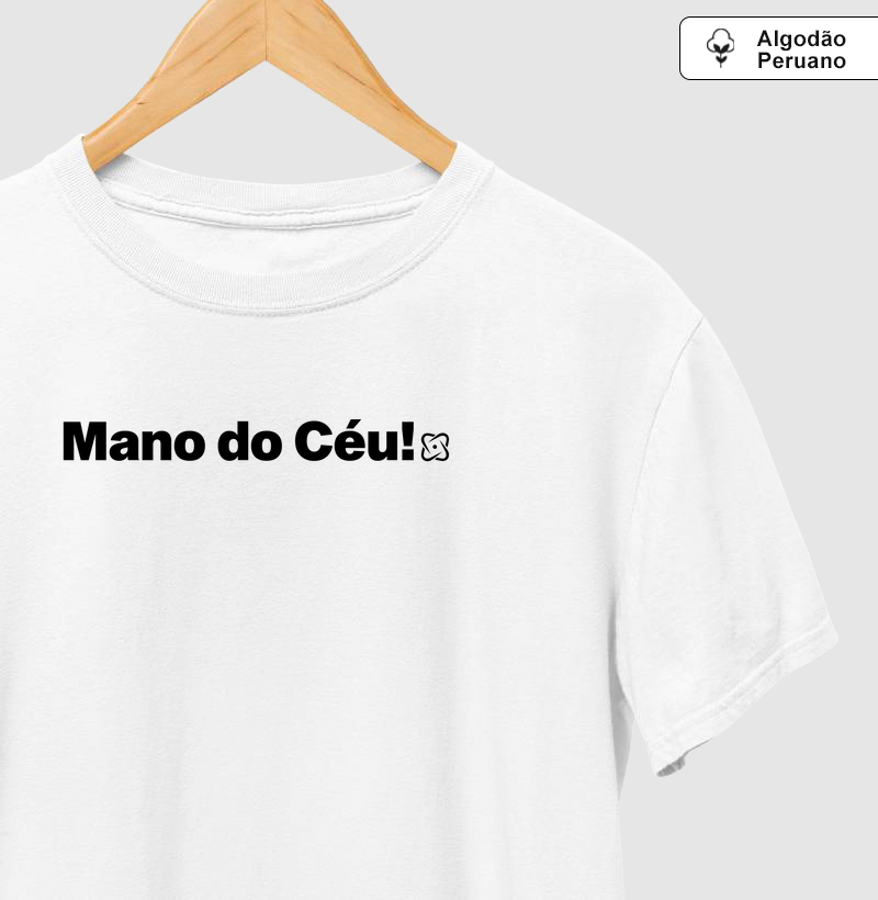 Mano do Céu Camiseta Algodão