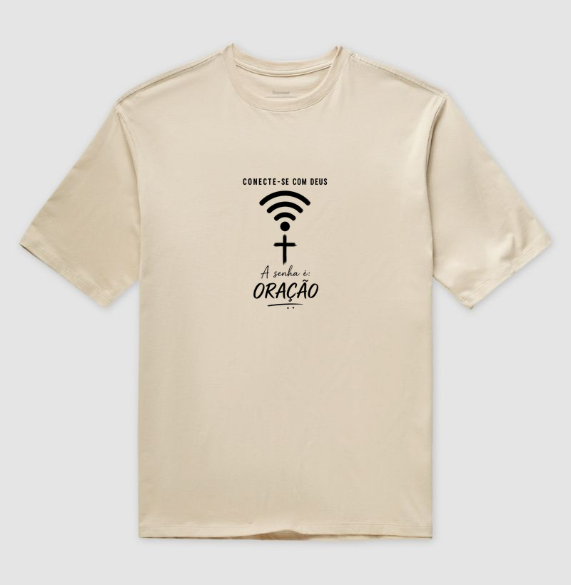 Camiseta Conecte-se com Deus 