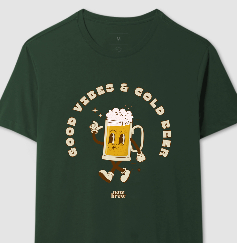 Good Vibes And Cold Beer - New Brew