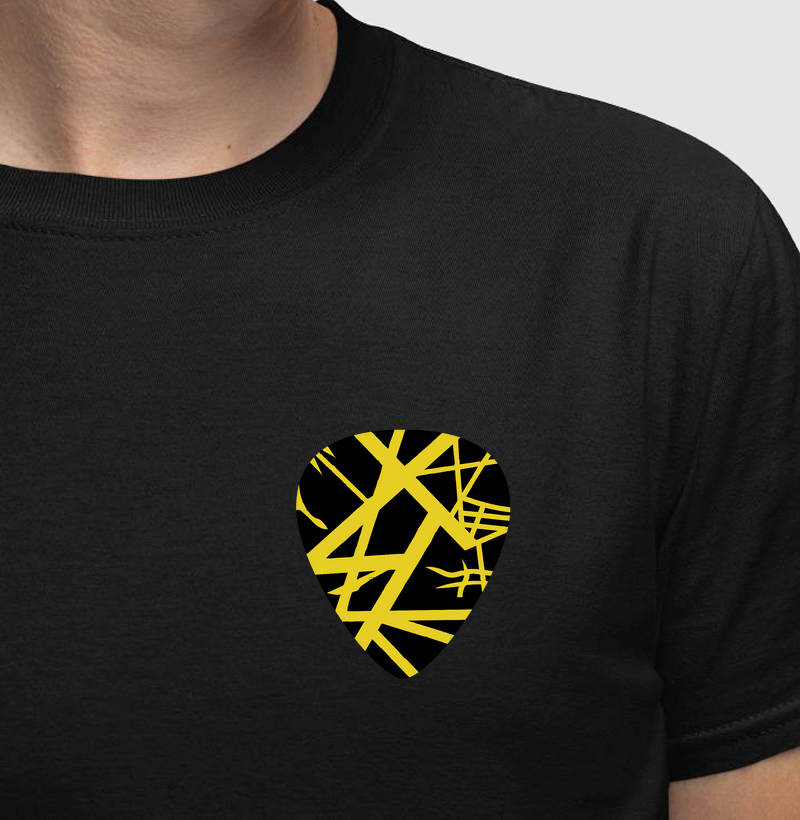 Frankenstrat Pick: Black 'n' Yellow Edition