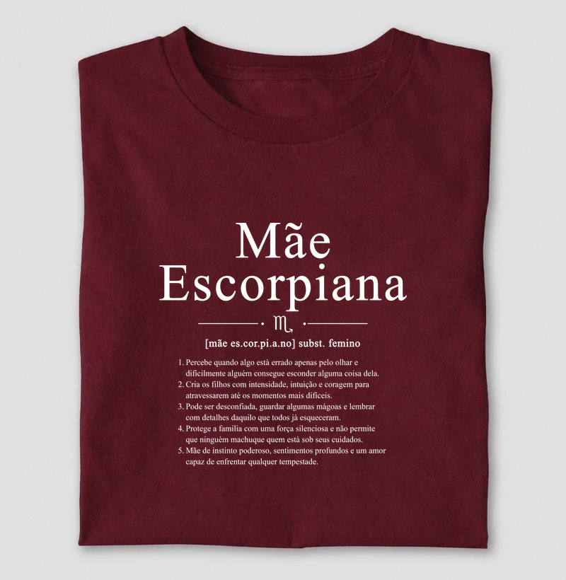 Mãe escorpiana ♏