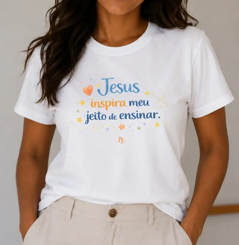 Jesus Inspira Meu Jeito de Ensinar - Imagem 1