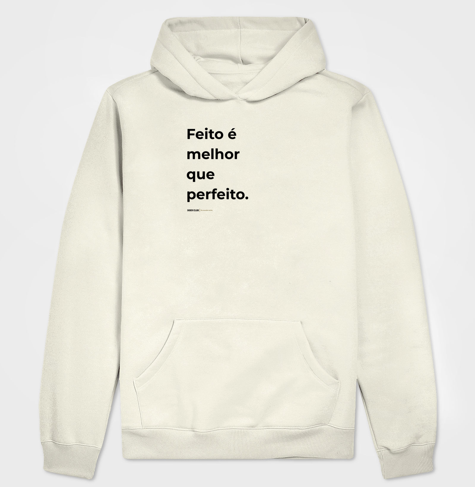 Feito é melhor que perfeito.