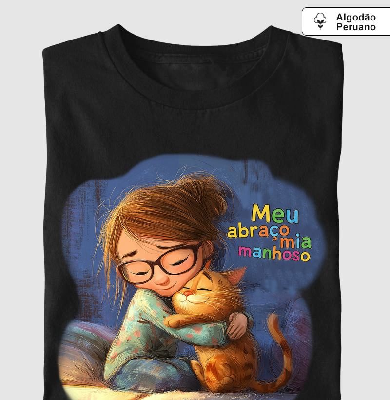 Meu abraço mia manhoso