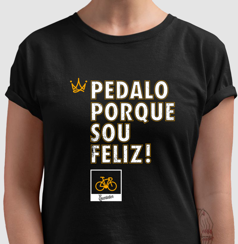 Pedalo porque sou feliz