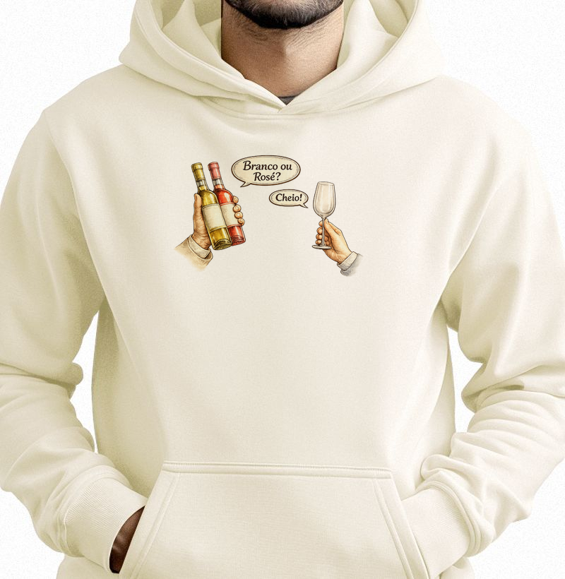 Branco ou Rosé? Cheio!