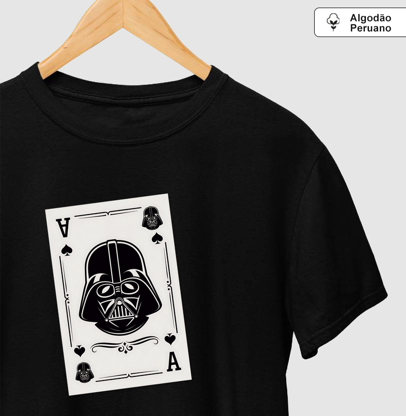 Camiseta Algodão Peruano Às de Sabre de Luz - Camiseta Algodão Peruano