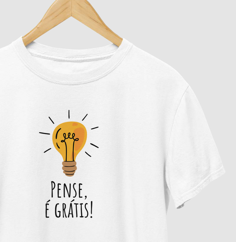 Pense, é grátis!