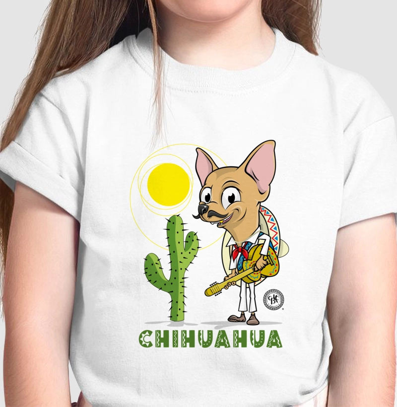 Camiseta Infantil Chihuahua 01