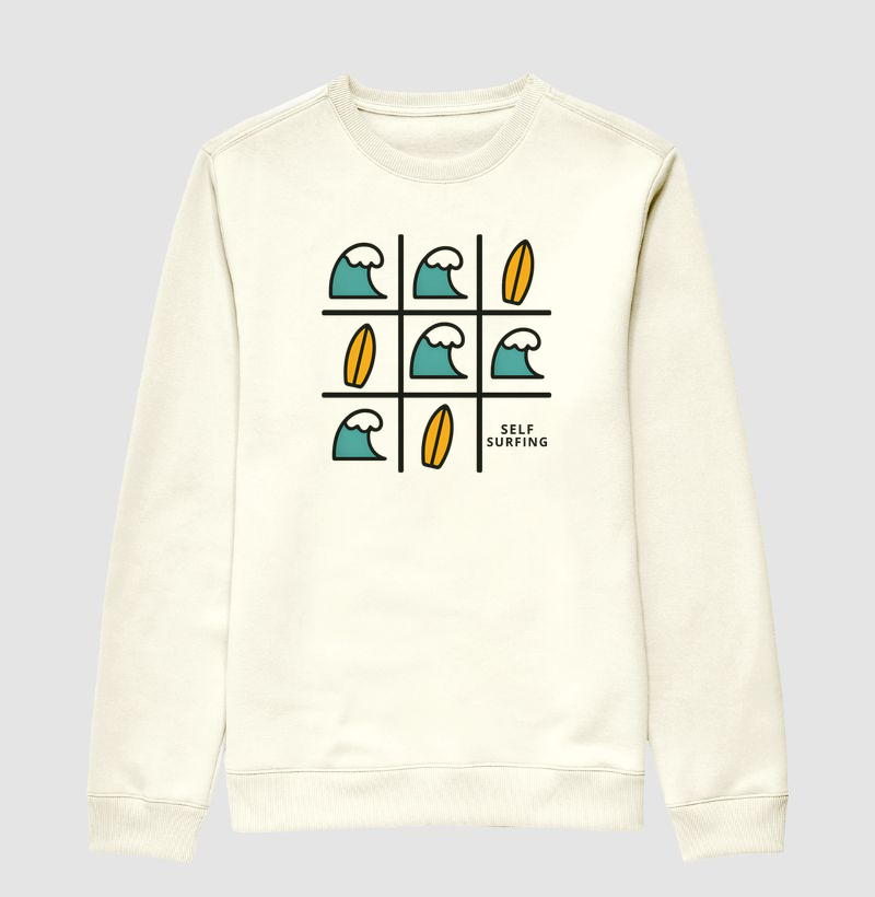 TIC TAC SURF - Suéter Moletom