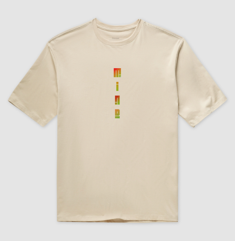 Camiseta Oversized Mind
