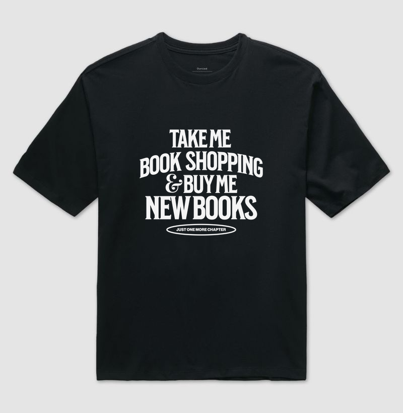 BUY NEW BOOKS - Camiseta Oversized