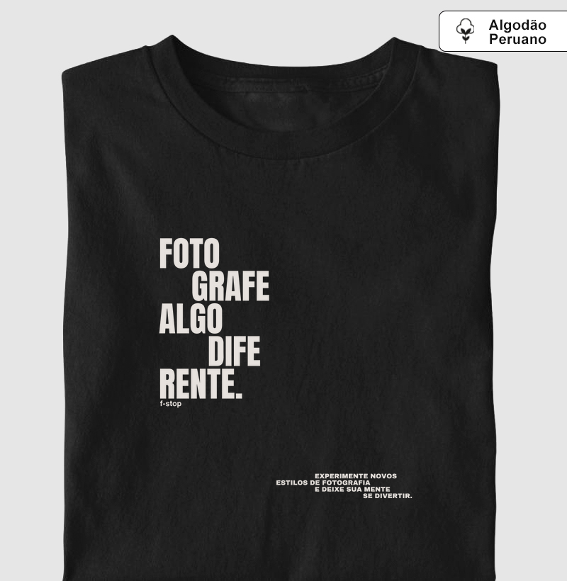 Fotografe algo diferente