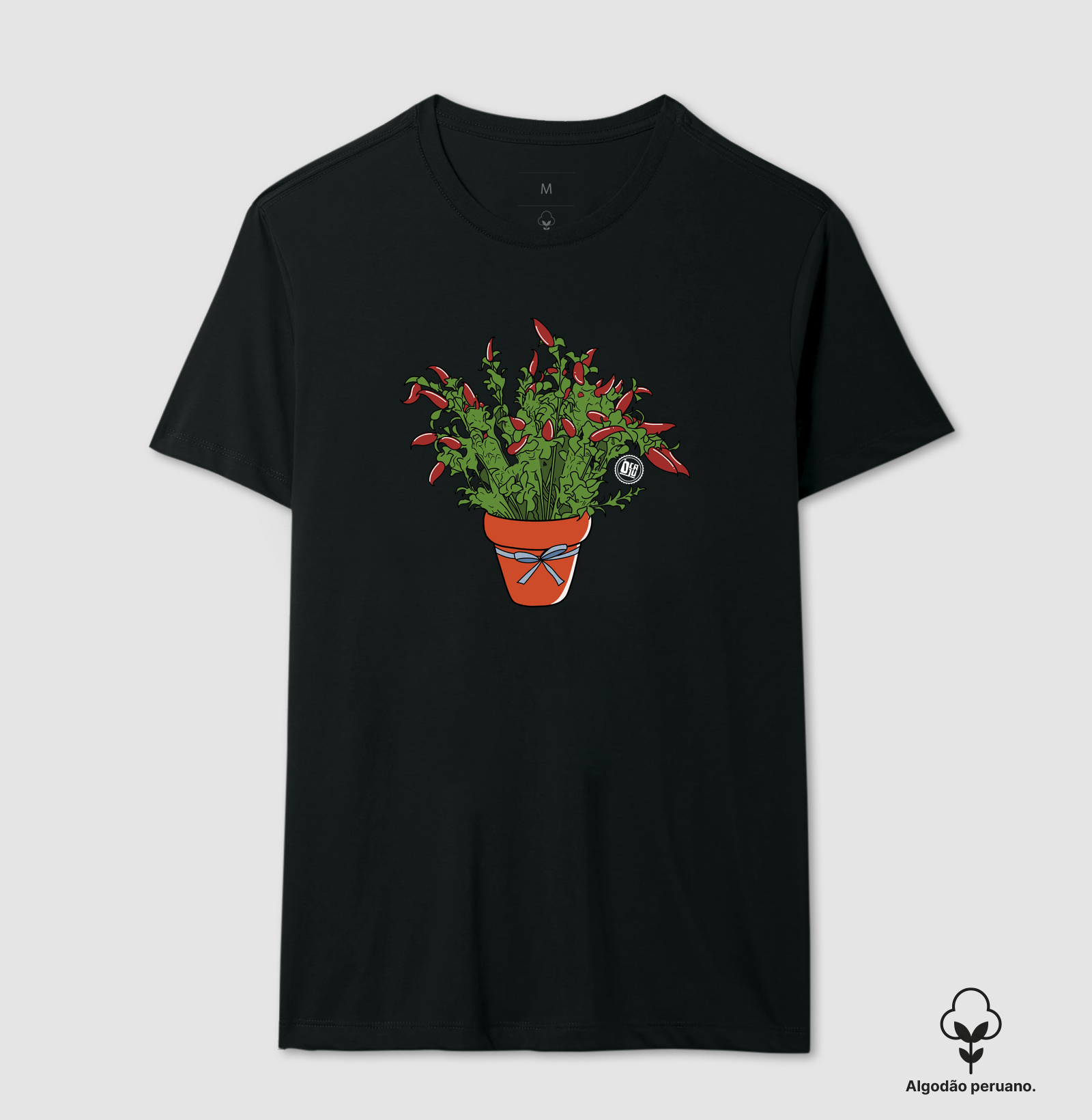 Vaso de Pimenta - Camiseta Algodão Peruano