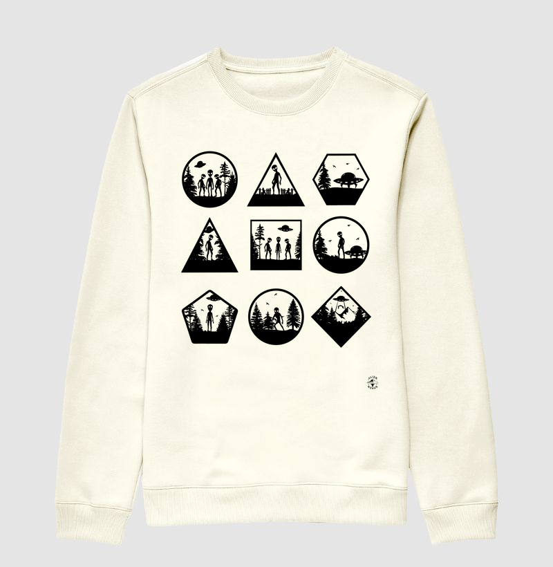 Suéter Moletom Coisas de Alien