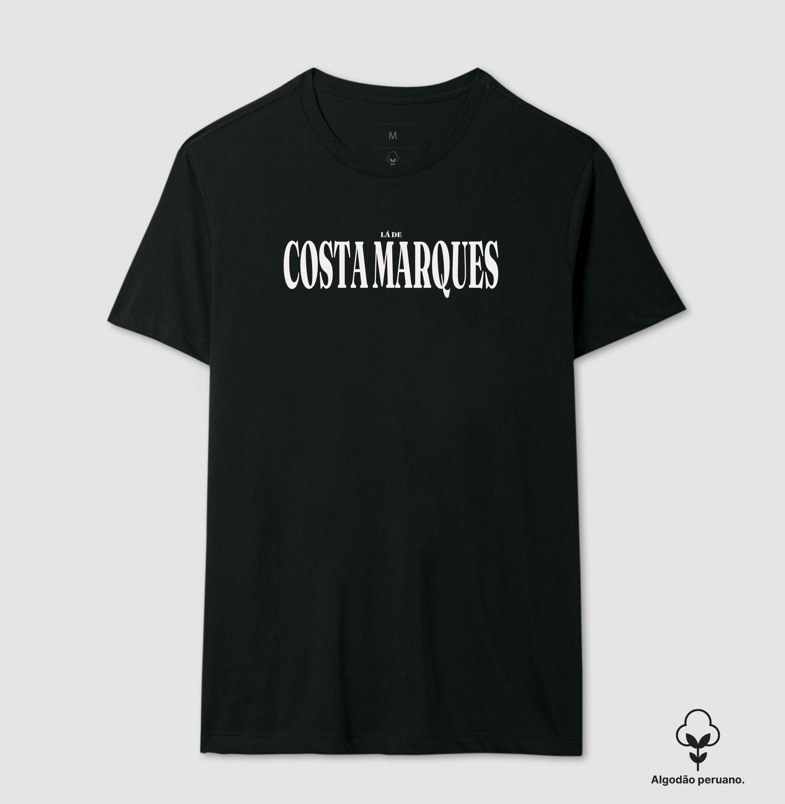 Costa Marques | Tipografia RO - Camiseta Algodão Peruano