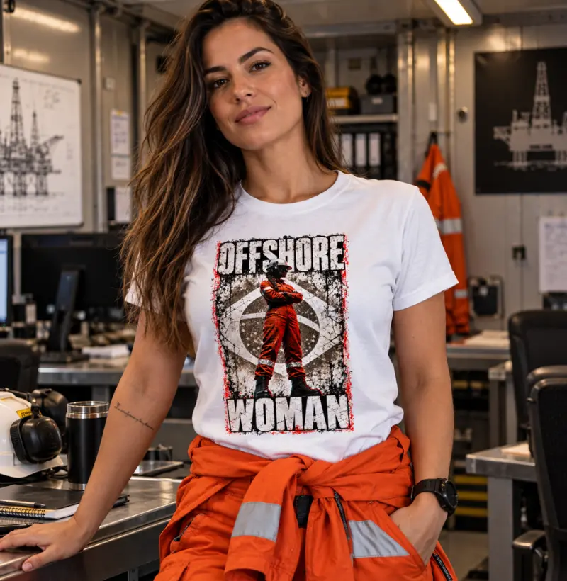 Offshore Woman Brasil - Camiseta