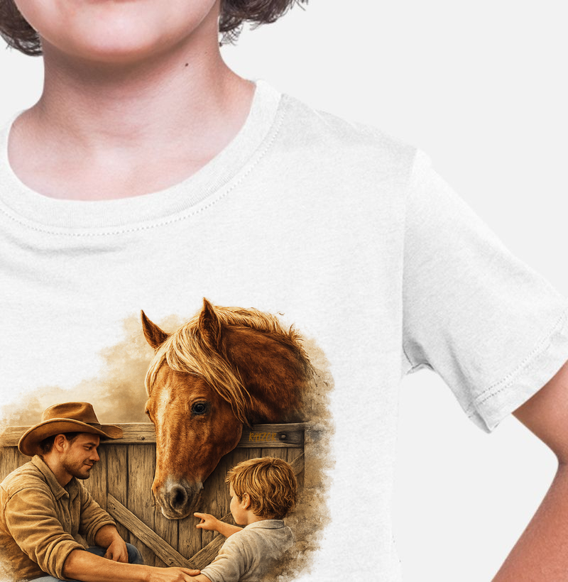 Camiseta pai e filho