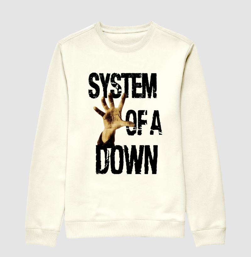 System Of a  Down - Full Hand (White)