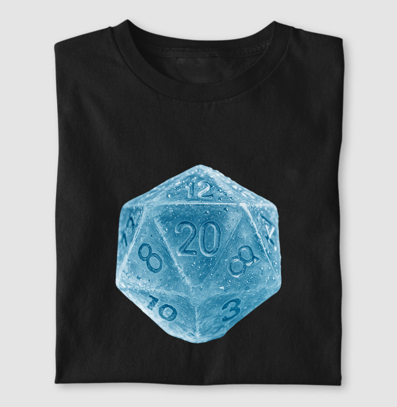 Icosaedro D20 Glacial
