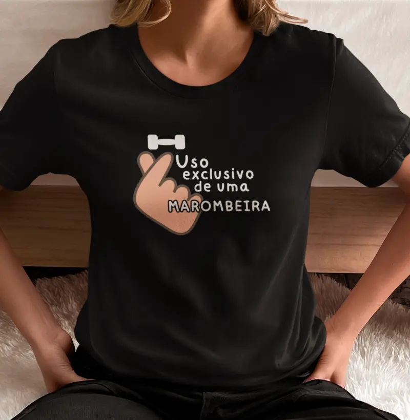 Uso exclusivo de uma marombeira