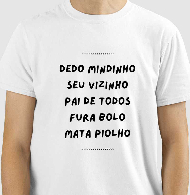 Práxis Camiseta Dedo Mindinho