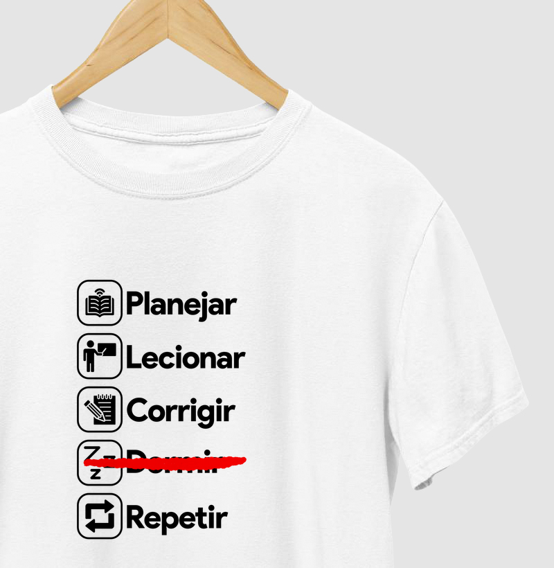 Rotina de um professor!