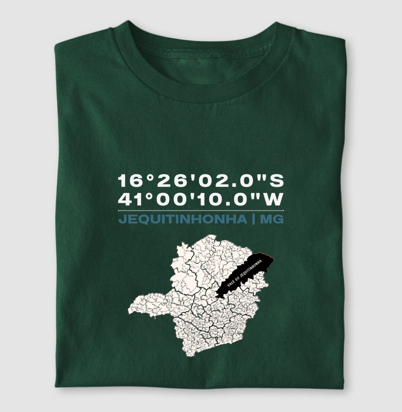 Coordenadas Mapa MG/Vale | Jequitinhonha