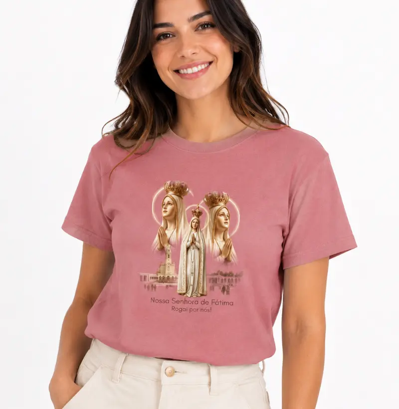Camiseta Nossa Senhora de Fátima