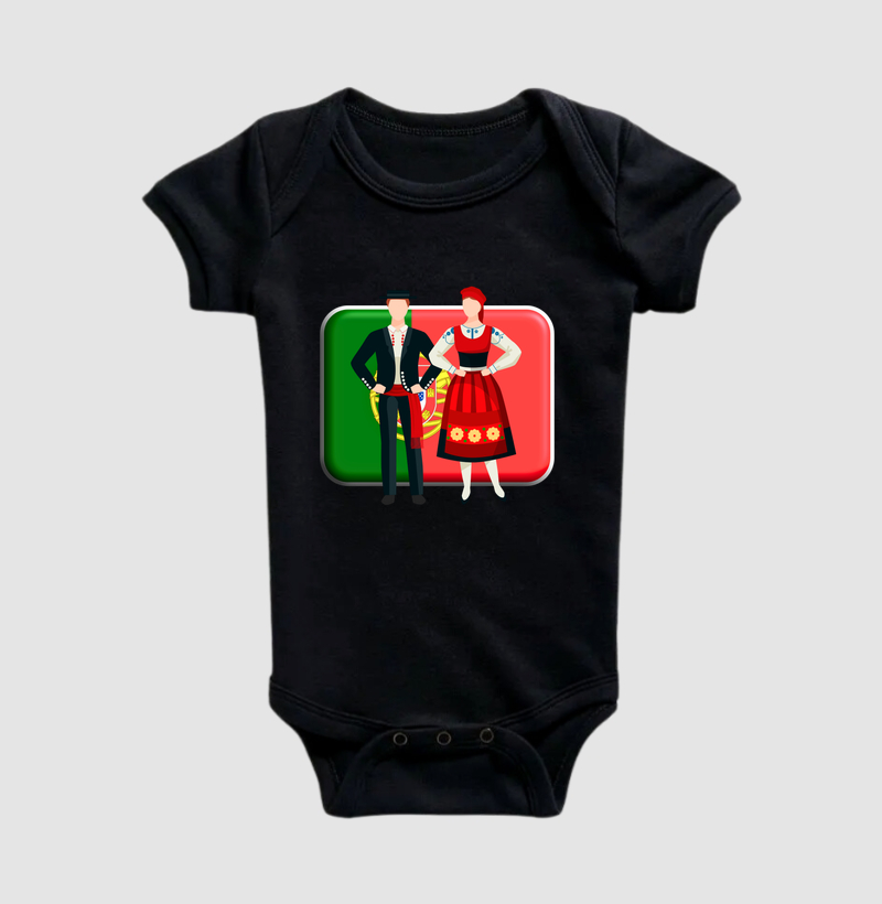 Casal de Dançarinos Portugueses Bebê