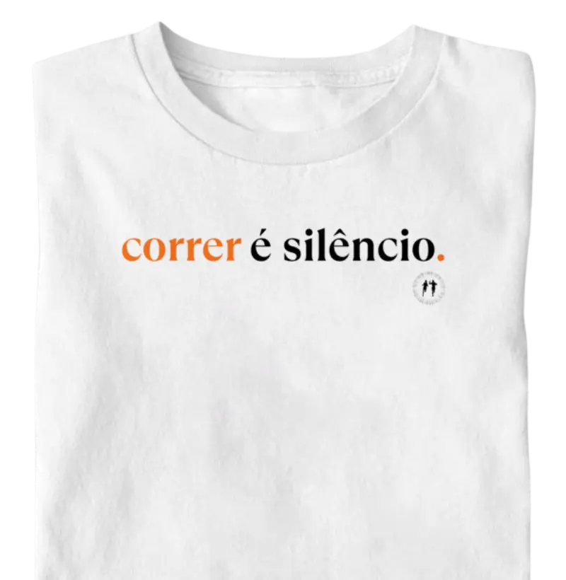 Correr é silêncio