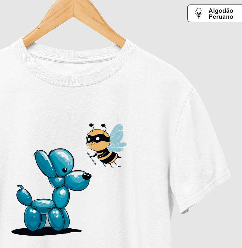 Camiseta Algodão Peruano Buzz & Pop - Camiseta Algodão Peruano