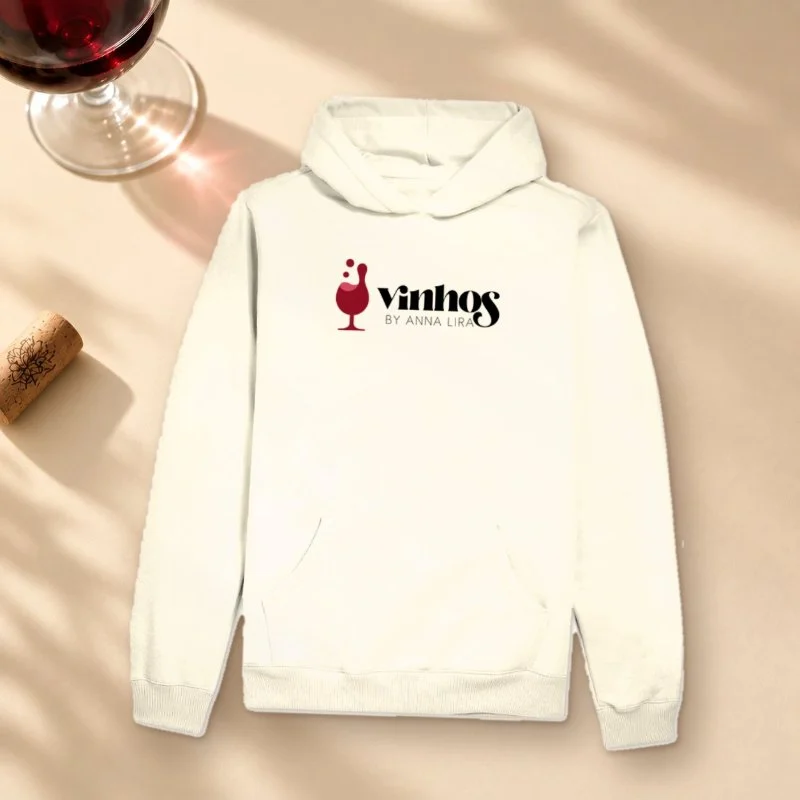 Vinhos by Anna Lira - Hoodie Moletom