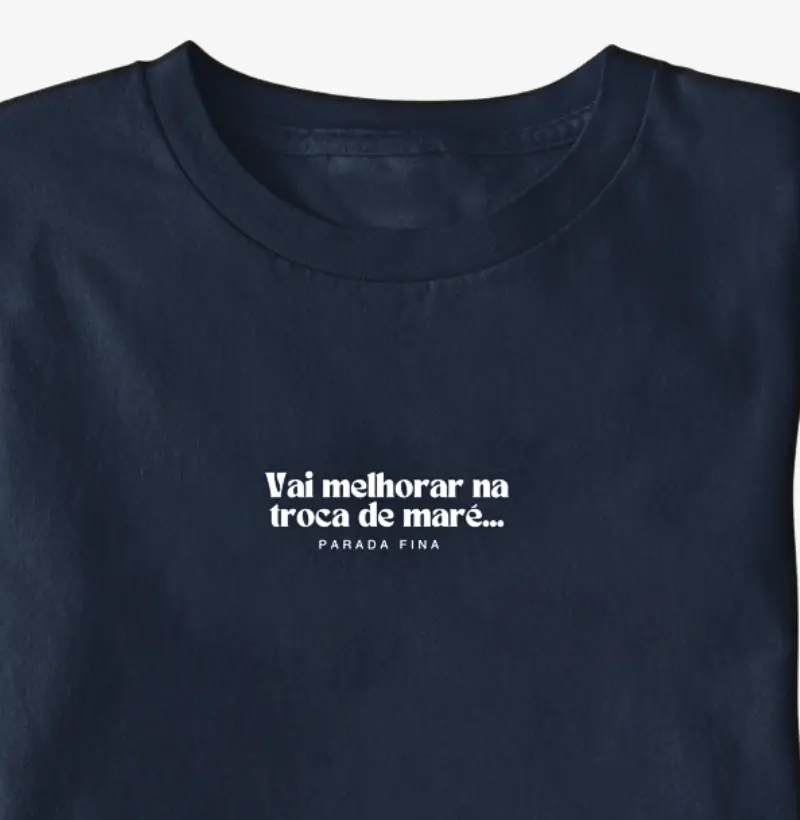 Vai melhorar na troca da maré...