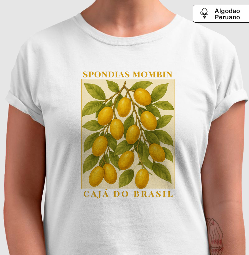 Camiseta Cajá do Brasil – Spondias Mombin