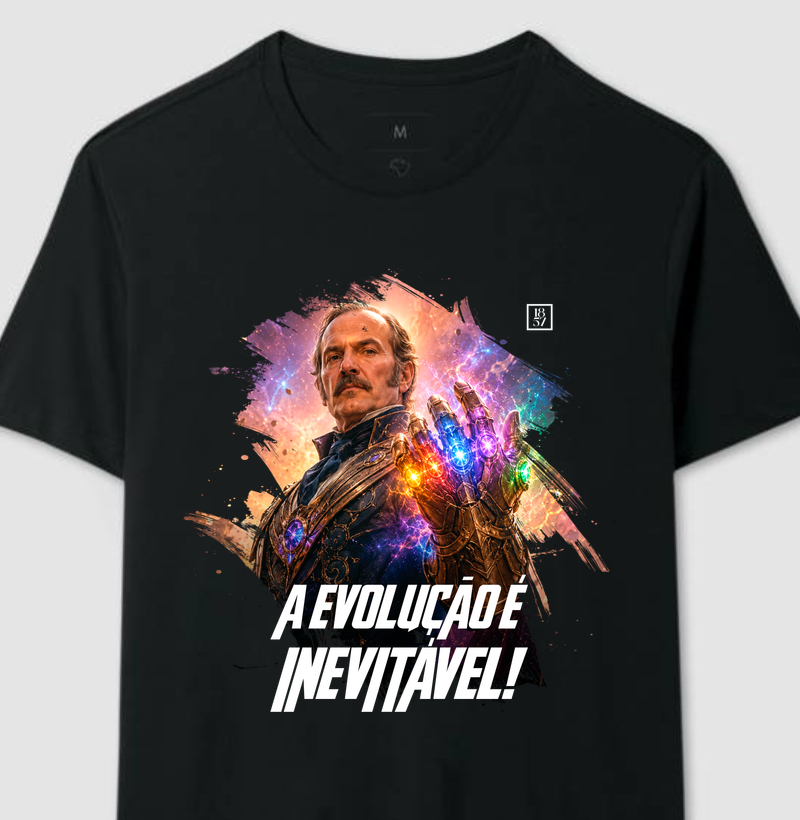 Camiseta A Evolução é Inevitável