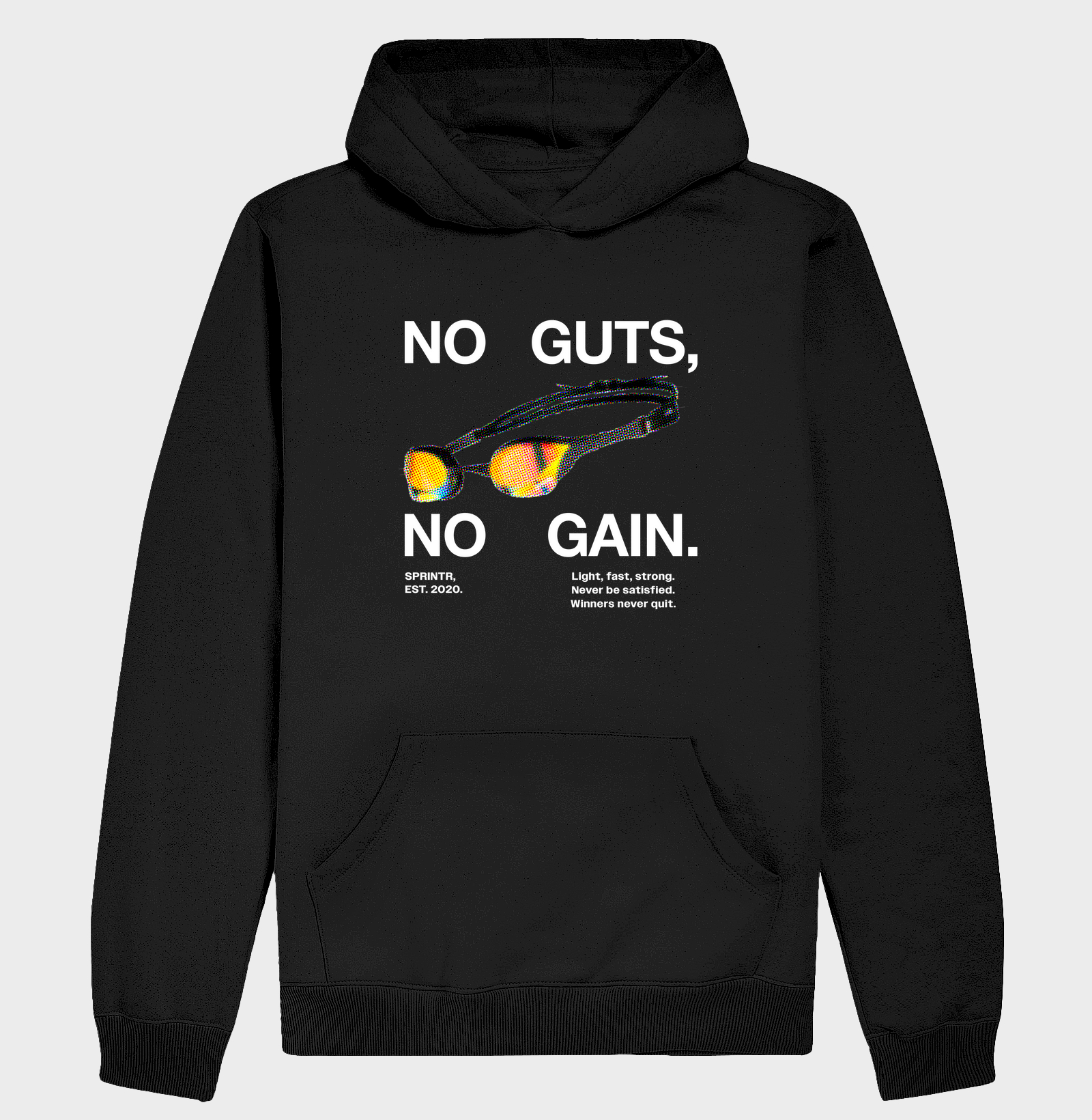 No guts. No gain.