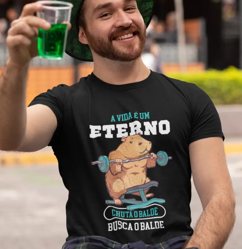 A vida é um eterno chuta o balde busca o balde