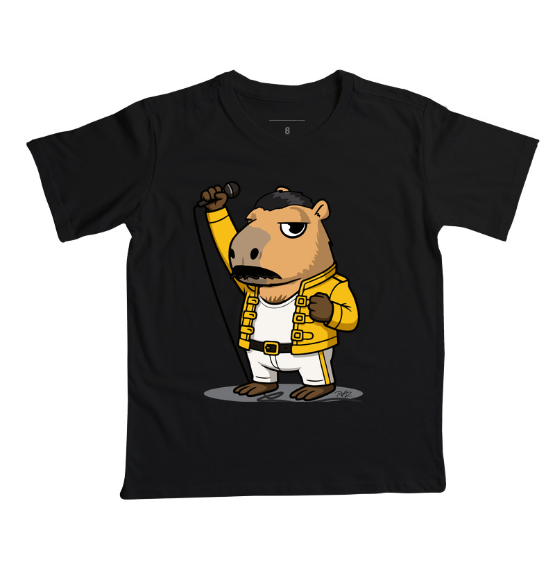 Capivara Rock you - Camiseta Infantil