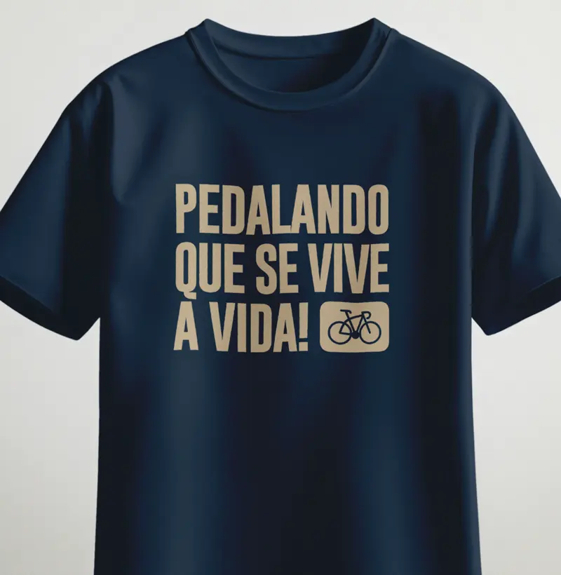 Pedalando que se vive a vida