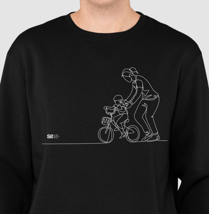 Moletom Sem Capuz Slim Unissex "Domingo no parque"