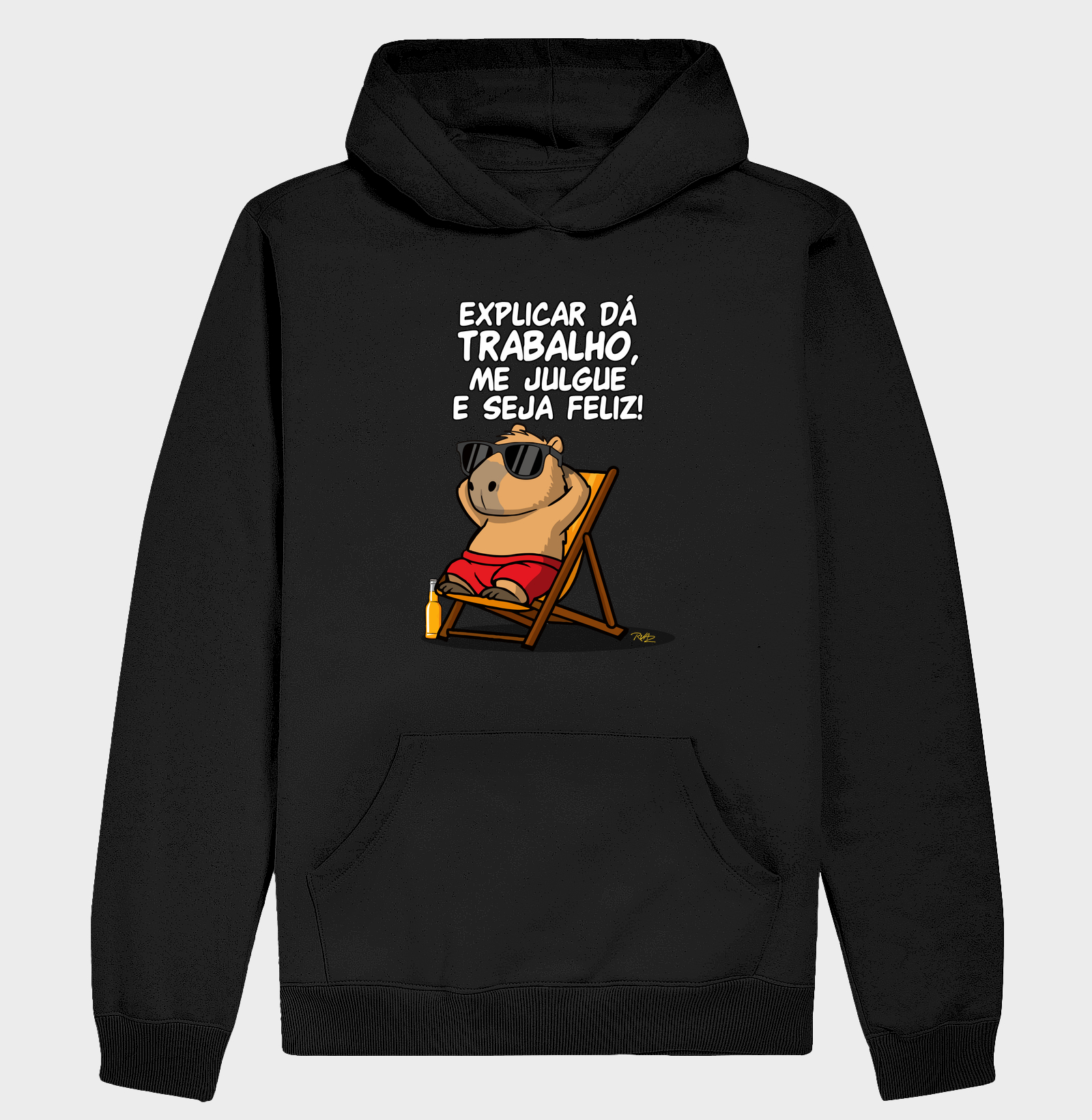 Explicar dá trabalho - Hoodie Moletom